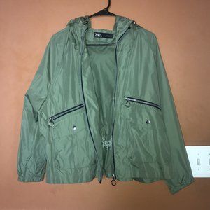 NEW Zara Zip Up Windbreaker